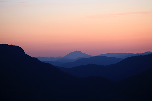 Blaue Berge