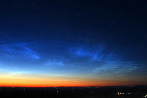 Nachtleuchtende Wolken