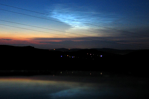 Nachtleuchtende Wolken