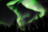 Ukonjärvi, Finnland, 17./18. März 2015 --- Severe Geomagnetic Storm --- Geomagnetische Aktivität Kp8-
